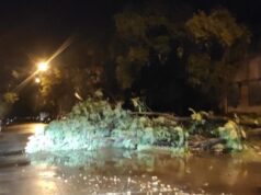 Fuerte temporal en San Pedro produjo varios daños materiales