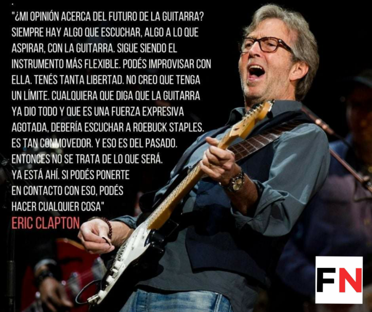 Hoy cumple 76 años Eric Clapton, uno de los más grandes guitarristas de la historia