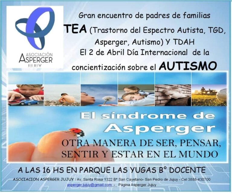 Encuentro de padres de familia TEA por el 2 de abril