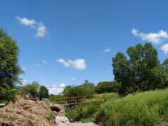 Arrancó la obra de canalización del arroyo que recorre parte del sector de los barrios 9 de Julio y San Martín
