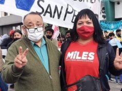 El Dr. Carlos Gaspar, referente del Frente de Todos en San Pedro, criticó la gestión de Morales en plena marcha frente a la Legislatura