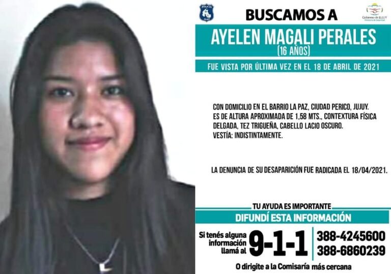 Se busca a una joven de 16 años