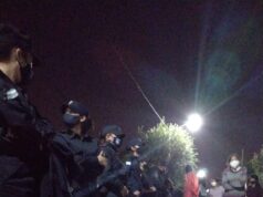 Morales volvió a Campo Verde acompañado de un fuerte operativo policial. Hubo malestar en los vecinos