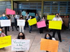 La Esperanza: Docentes de la Escuela Provincia de Misiones reclaman vacunación contra el covid-19