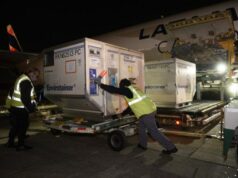 Llegaron más de 650.000 dosis de AstraZeneca y esta tarde arriban más vacunas Sputnik V