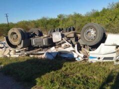 Un camionero jujeño murió luego de volcar en Santiago del Estero