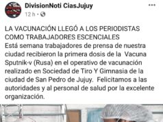 Publican una falsa noticia sobre vacunación a periodistas por ser «esenciales»