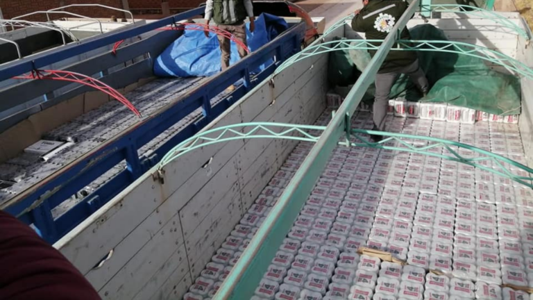 Bolivia: incautaron 21 toneladas de cerveza que salieron por Jujuy