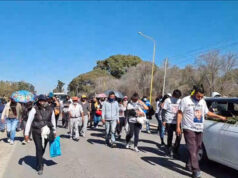 Familiares y vecinos dieron el último adiós a Hugo Velázquez