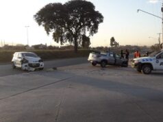 Violento choque en la colectora de ruta nacional 66 dejó un herido