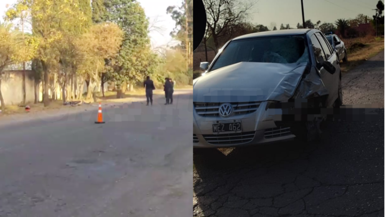 Ruta provincial 42: una persona murió tras el choque entre una moto y un auto