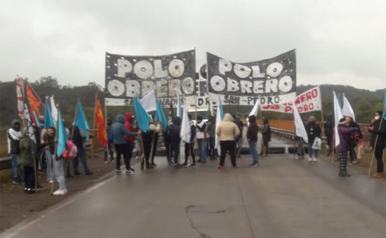 El Partido Obrero realiza cuatro cortes de ruta este miércoles en Jujuy