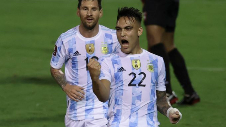 Argentina le ganó a Venezuela con un contundente 3 a 1