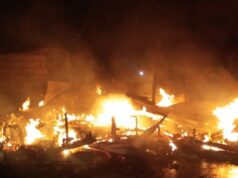 Se incendió una vivienda en Lote El Puesto