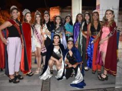 Las reinas de San Pedro despidieron el mes del estudiante