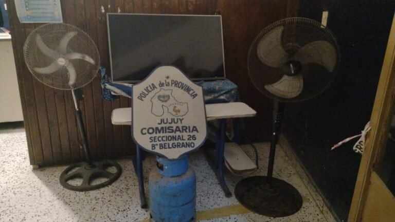 Efectivos de la seccional 26 ° secuestran elementos robados