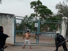 Detienen a un sujeto que intentó apuñalar a personal policial