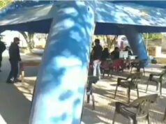 Operativo Carpa Azul en San Pedro