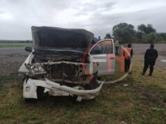 Accidente en ruta 34 a la altura de El Quemado