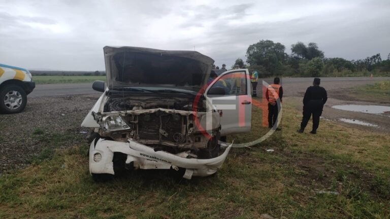 Accidente en ruta 34 a la altura de El Quemado