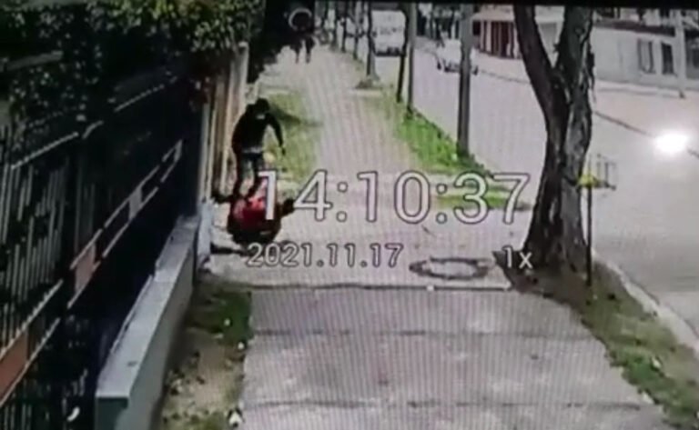 [VIDEO] Estudiante fue agredido y asaltado por motochorros en Palpalá