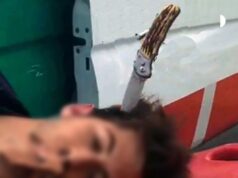 Jujuy: Una mujer llegó a la comisaría con un cuchillo incrustado en la sien