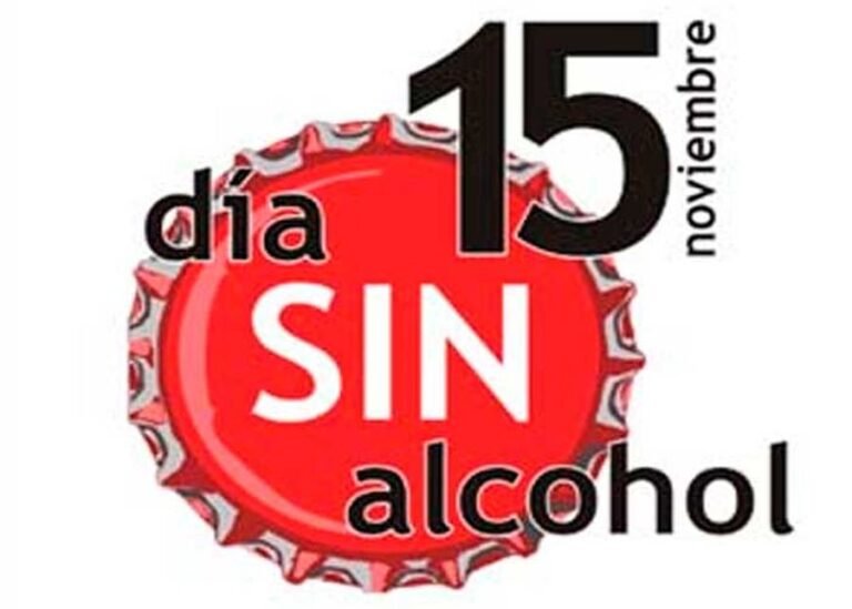 15 de noviembre. Día Mundial Sin Alcohol