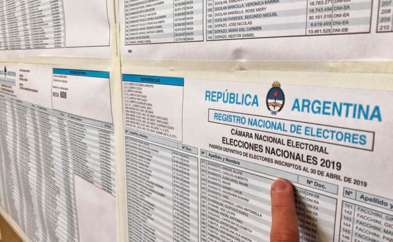 ¿Dónde voto el domingo? El paso a paso para consultar el padrón electoral