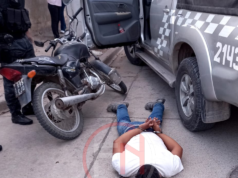 San Pedro: Aprehenden a un sujeto que robaba motos en pleno centro