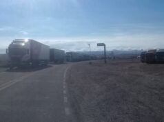 El Paso de Jama continúa cerrado y hay largas filas de camiones que esperan en la ruta