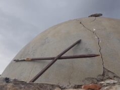 Por un rayo, se rajó la cúpula de la iglesia de Cochinoca y se destruyó el sistema eléctrico