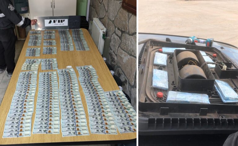 Un camionero llevaba escondidos más de 75 mil dólares y fue descubierto en el Paso de Jama
