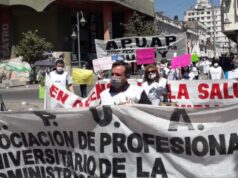 Paro masivo: Docentes, estatales y profesionales salen a la calle por el salario