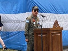 Malvinas: emotivo acto y desfile en Palpalá