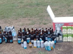 Destruyeron bebidas alcohólicas decomisadas en distintos puntos de la provincia