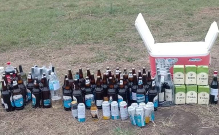Destruyeron bebidas alcohólicas decomisadas en distintos puntos de la provincia