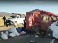 Una mujer murió y otras tres personas resultaron heridas tras un impresionante choque cerca de Puesto del Marqués