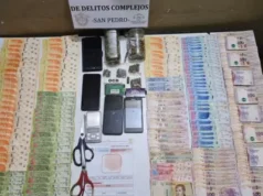 San Pedro: vendedor y comprador de drogas fueron detenidos en la vía pública
