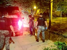 San Pedro: Detienen en barrio Horacio Guzmán a un sujeto que merodeaba con un machete