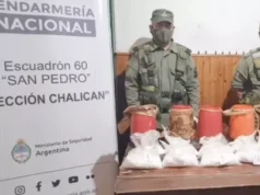 Jujuy: una mujer fue detenida con 5 kilos de cocaína escondidos en termos