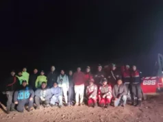 Rescataron a cuatro personas que bajaban de un cerro en Humahuaca y se perdieron
