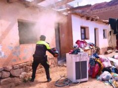Purmamarca: un cabo y una agente salvaron a una familia de un incendio