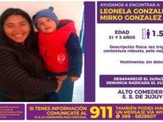 Se busca a Leonela González y Mirko González