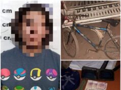 San Pedro: Detienen a un sujeto que merodeaba con una arma blanca de gran porte