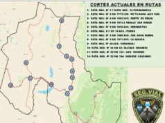 Estados de las rutas de la provincia de Jujuy
