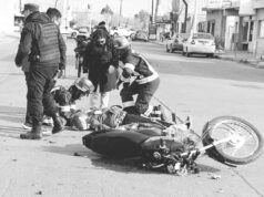 San Pedro: Conductor se da a la fuga tras atropellar a dos motociclistas