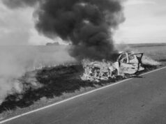 Perdió el control, volcó y el auto se prendió fuego: murió calcinado en la Puna jujeña