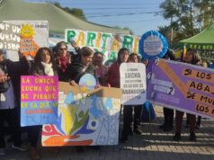 Paro docente en Jujuy: continúa la permanencia en el Ministerio